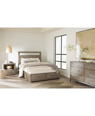 Intrigue Bedroom 3-Pc. Set (Queen Storage Bed, One-Drawer Nightstand & Dresser)