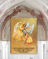 G.DeBrekht Angels Watching Over You Holiday Religious Monastery Icons