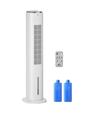 Homcom Portable Air Conditioner and Humidifier Cooling Fan for Bedroom