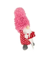 Fluffy 'Love' Valentine's Day Gnome, 18"