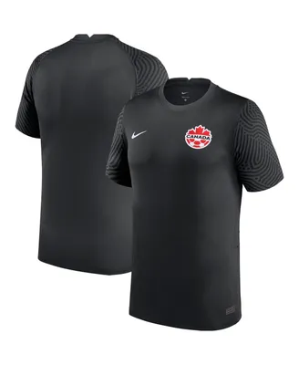 Big Boys Nike Black Canada Soccer Third Replica Jersey