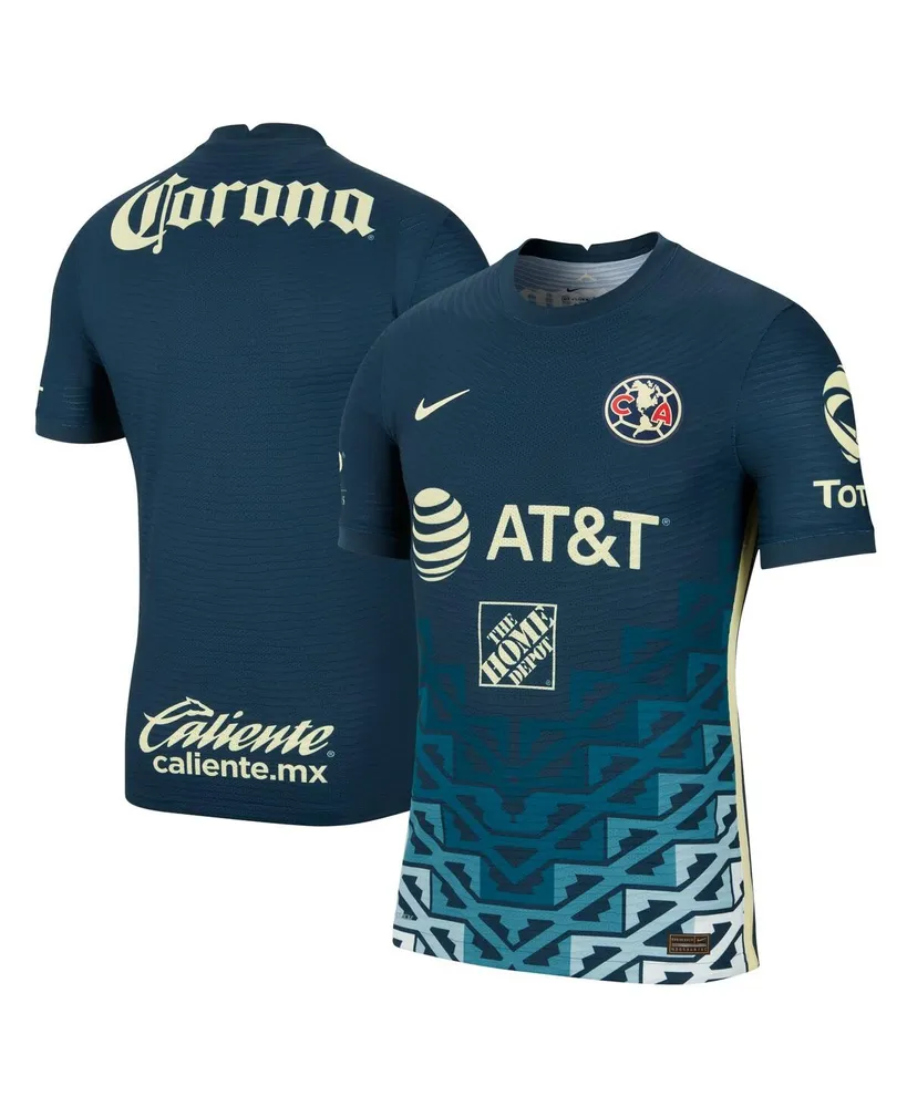 Men's Nike Navy Club America 2021/22 Away Vapor Match Authentic Jersey