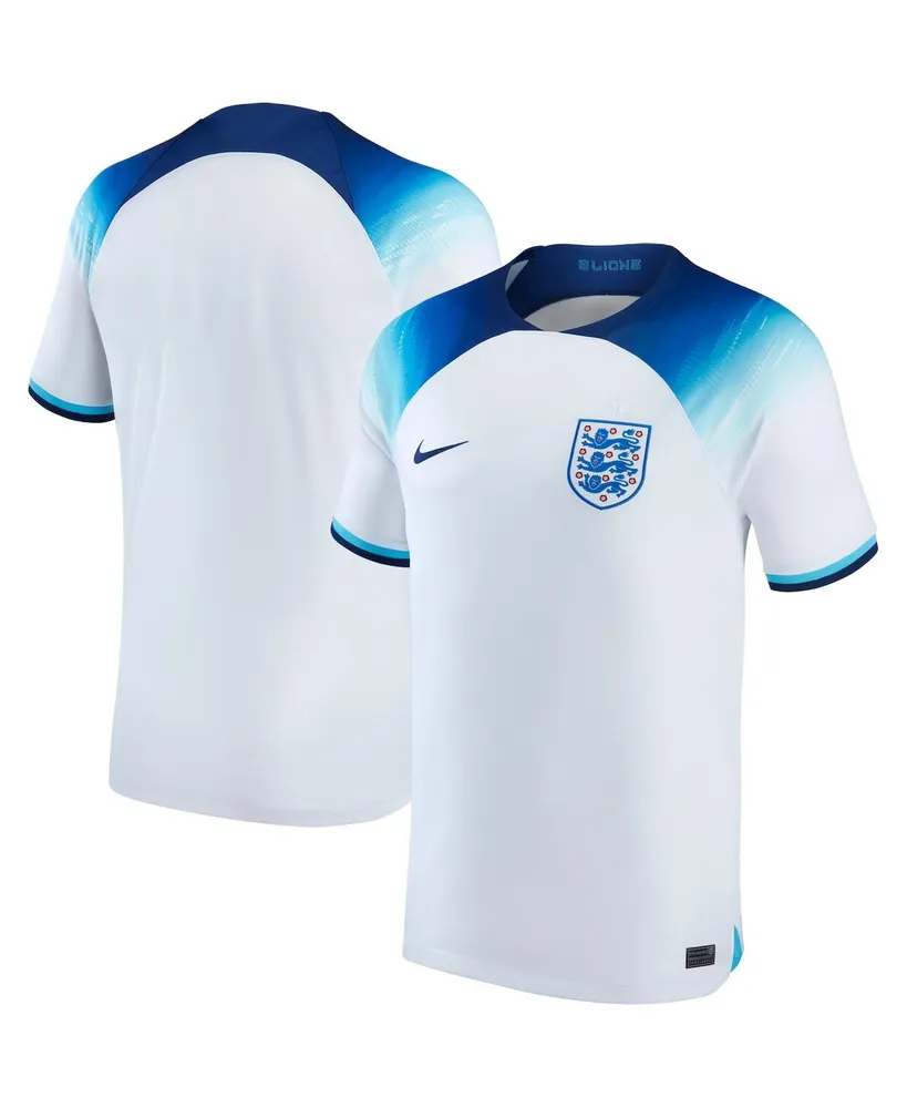 Men's Nike White England National Team 2022/23 Home Vapor Match Authentic Blank Jersey