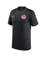 Big Boys Nike Black Canada Soccer Third Replica Jersey