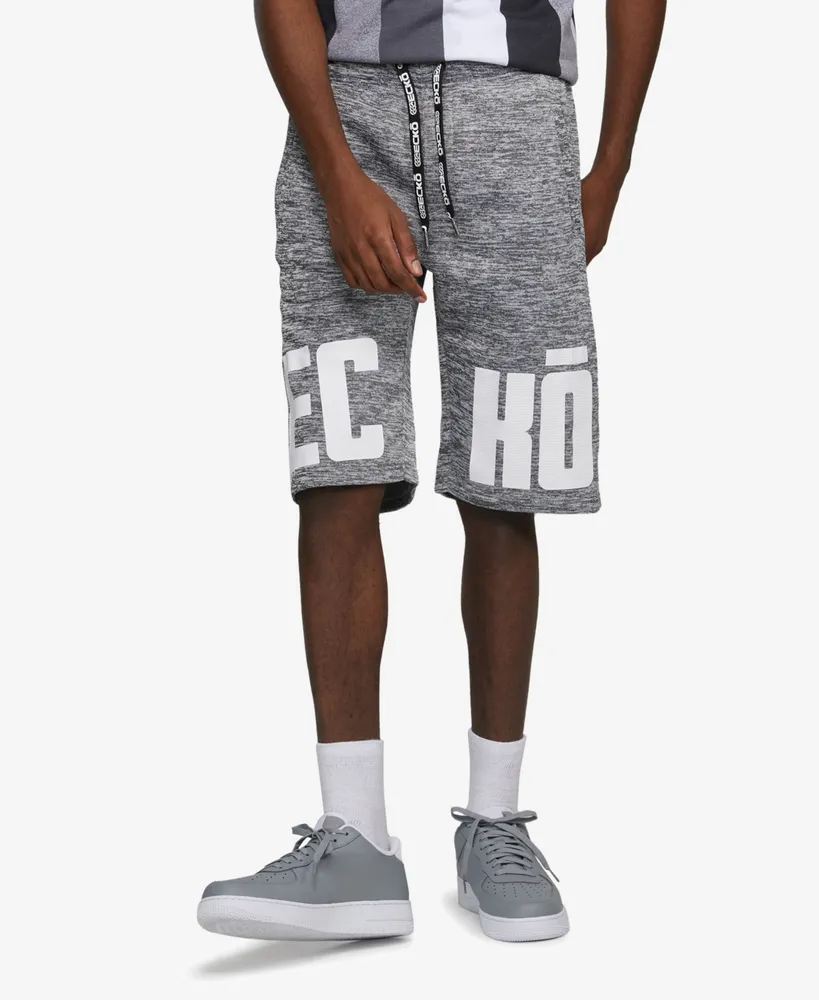 Ecko Unltd Men's E-c-k-o Fleece Shorts