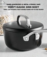 GreenPan Aluminum, Stainless Steel 2-Quart Sauce Pan with Lid
