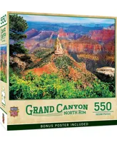 Masterpieces Grand Canyon North Rim 550 Piece Jigsaw Puzzle for Adults