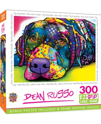 Masterpieces Dean Russo - My Dog Blue 300 Piece Ez Grip Jigsaw Puzzle