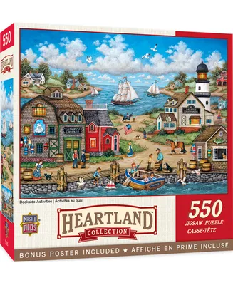Masterpieces Heartland - Dockside Activities 550 Piece Jigsaw Puzzle