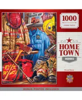 Masterpieces Hometown Heroes Fire and Rescue 1000 Piece Jigsaw Puzzle