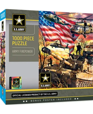 Masterpieces U.s. Army - Army Firepower 1000 Piece Jigsaw Puzzle