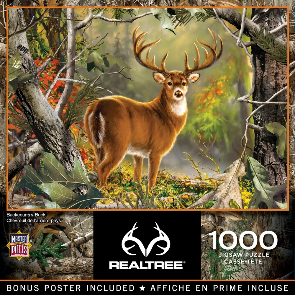 Masterpieces Realtree - Backcountry Buck 1000 Piece Jigsaw Puzzle