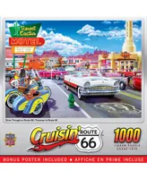 Masterpieces Cruising' Route 66 - Drive Through on Route 66 1000 Piece Puzzle
