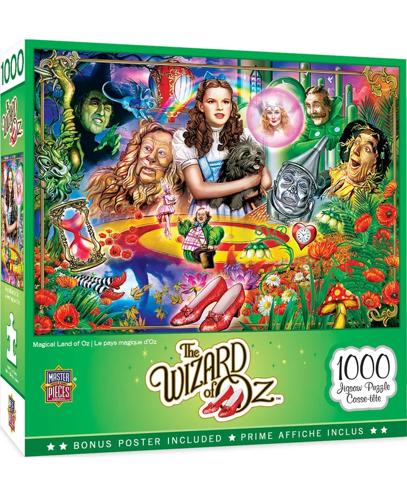 Masterpieces The Wizard of Oz - Magical Land of Oz 1000 Piece Puzzle