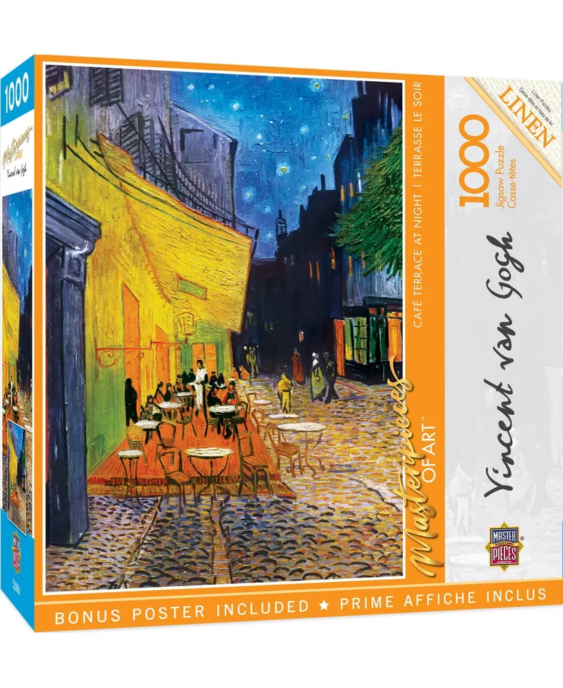 Cafe Terrace at Night - Van Gogh - Puzzle – Today is Art Day