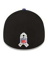 Men's New Era Black, Cardinal Arizona Cardinals 2022 Salute To Service 39THIRTY Flex Hat