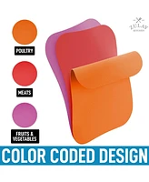 Flexible Cutting Board Mats - Set of 3