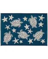 Liora Manne Esencia Turtle Stars Area Rug