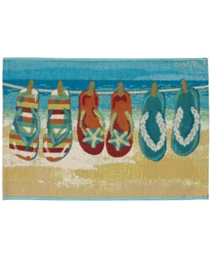 Liora Manne Esencia Flip Flops Forever Area Rug