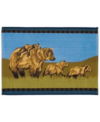 Liora Manne Esencia Bear Family Area Rug