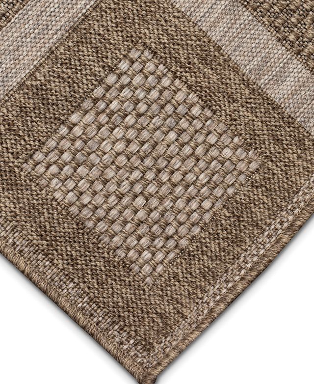 Liora Manne' Orly Squares 6'6" x 9'3" Outdoor Area Rug