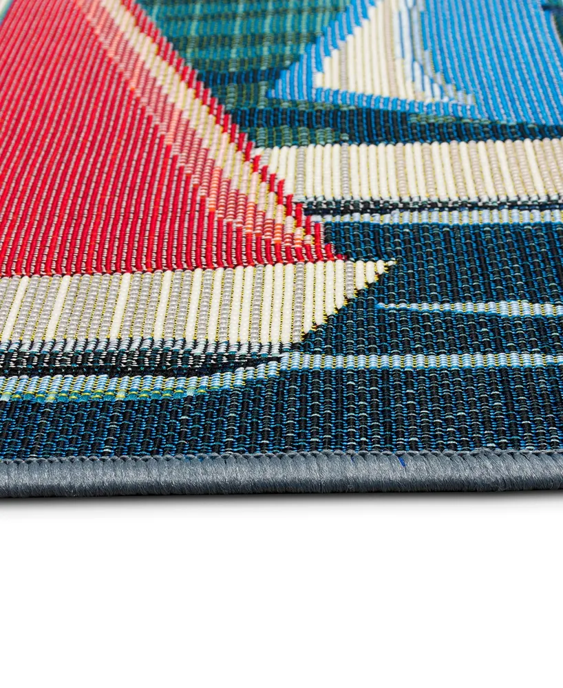 Liora Manne' Esencia See Spot Sail 2' x 2'10" Area Rug