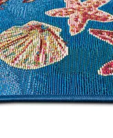 Liora Manne' Esencia Shell We Dance 2'5" x 3'11" Area Rug