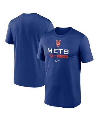 Men's Nike Royal New York Mets 2022 Postseason Authentic Collection Dugout T-shirt
