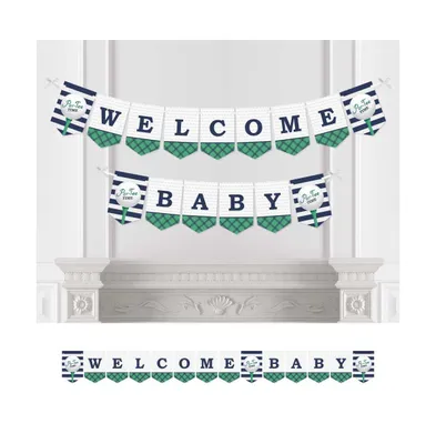 Par-Tee Time - Golf - Bunting Banner - Party Decorations - Welcome Baby