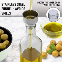 Zulay Kitchen Olive Oil Dispenser Bottle For