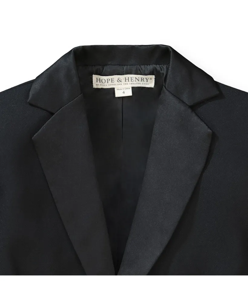 Hope & Henry Toddler Boys Tuxedo Jacket