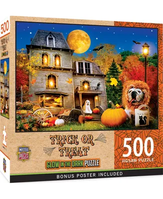 Masterpieces Glow in the Dark - Trick or Treat 500 Piece Jigsaw Puzzle