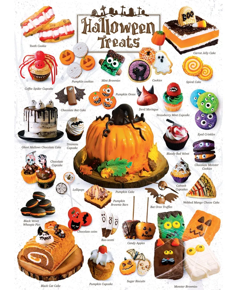 Masterpieces Scrumptious - Halloween Treats 1000 Piece Jigsaw Puzzle