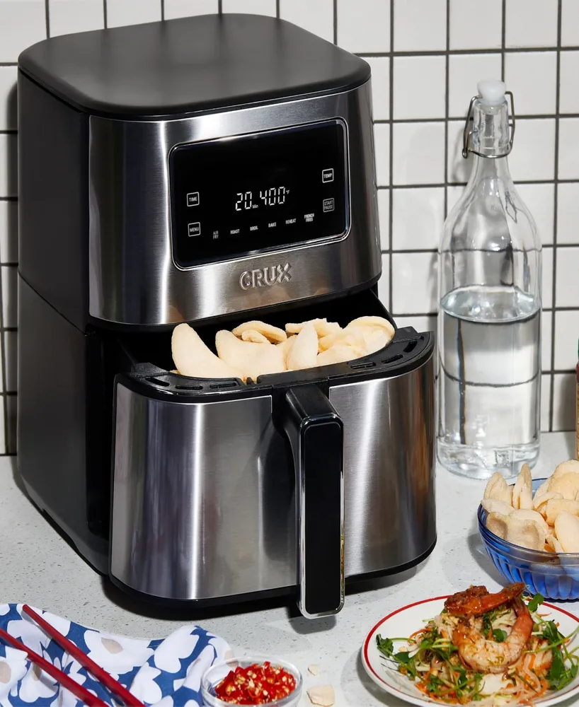 Crux 6 Qt. Digital Air Fryer 1500 Watt