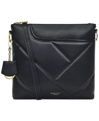 Radley London Quilted Leather Zip-Top Crossbody