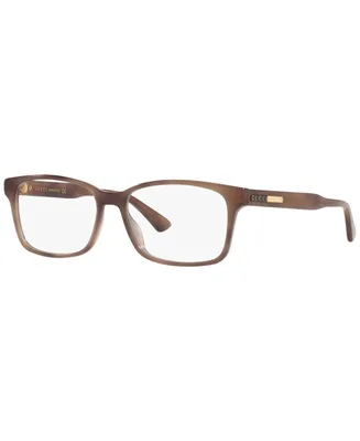 Gucci Men's Rectangle Eyeglasses GC001496