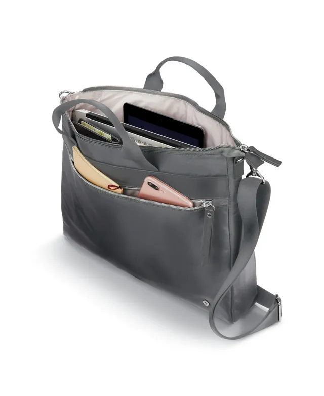 Samsonite Classic Leather Slim Brief - Macy's