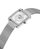 Kenneth Cole New York Women's Classic Silver-Tone Stainless Steel Mesh Bracelet Watch 30.5mm