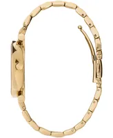 Olivia Burton Women's T-Bar Gold-Tone Stainless Steel Bracelet Watch 32mm