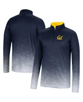 Men's Colosseum Navy Cal Bears Walter Quarter-Zip Windshirt