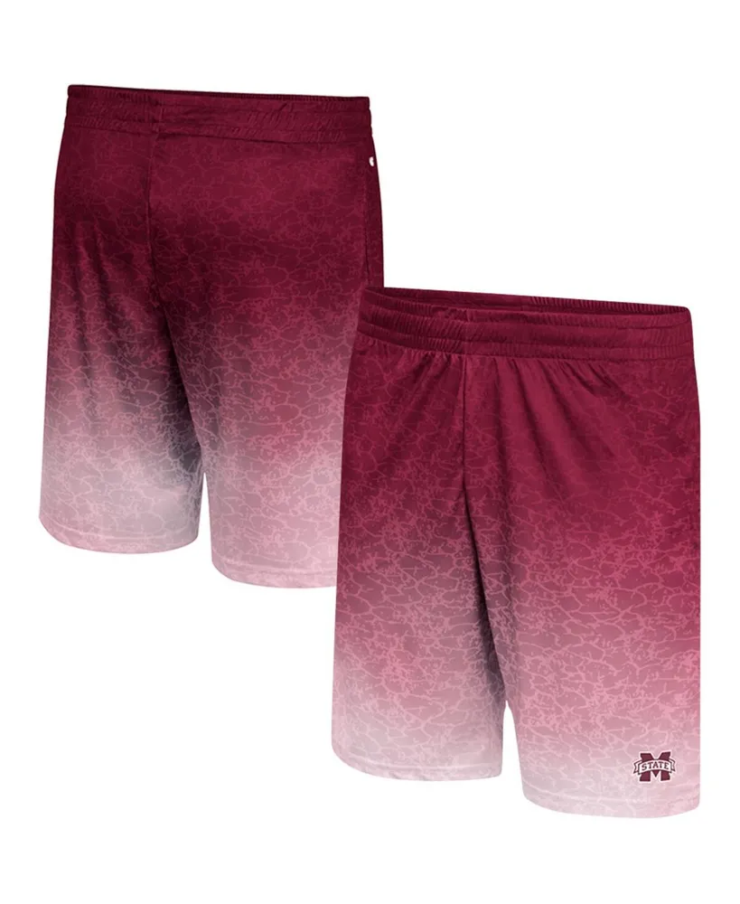 Men's Colosseum Maroon Mississippi State Bulldogs Walter Shorts