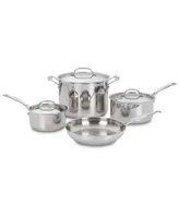 Cuisinart Chef's Classic Stainless Steel 7 Piece Cookware Set