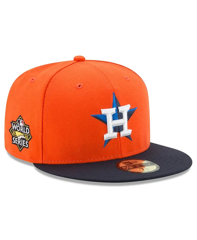 New Era Navy Houston Astros 2022 World Series Champions Side Patch Low Profile 59FIFTY Fitted Hat