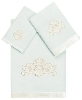 Linum Home Textiles Turkish Cotton May Embellished Towel Set