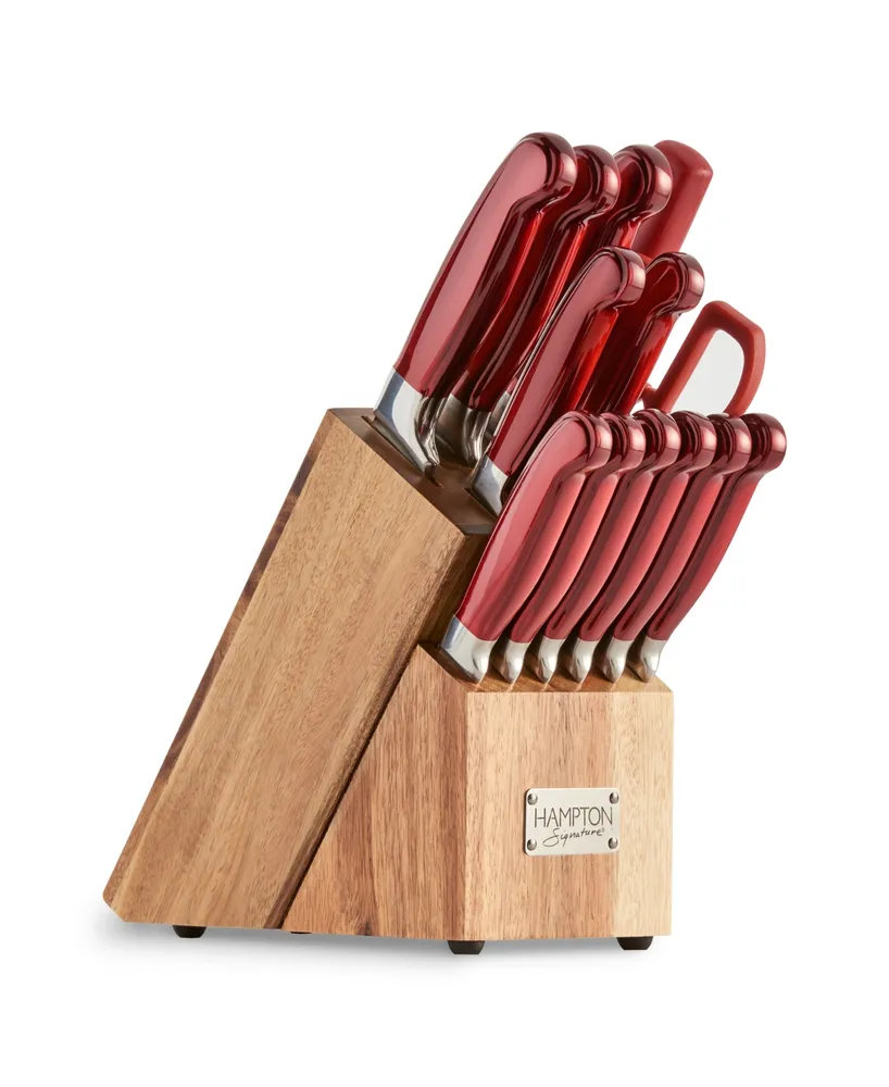 Hampton Forge 14 Piece Rorik Block Cutlery Set