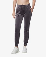 Andrew Marc Sport Women's Full Length Velvet Joggers