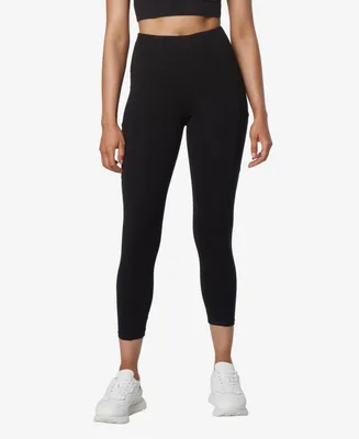 Andrew Marc Sport Women's High Rise 7/8 Leggings with Pockets