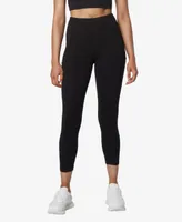 Andrew Marc Sport Women's High Rise 7/8 Leggings with Pockets