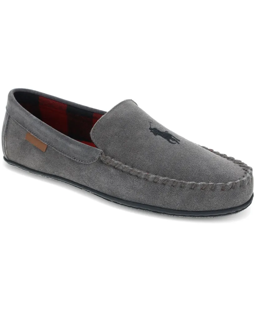 Polo Ralph Lauren Men's Collins Genuine Suede Moc Slipper