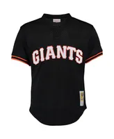 Men's Mitchell & Ness Matt Williams Black San Francisco Giants Cooperstown Mesh Batting Practice Jersey